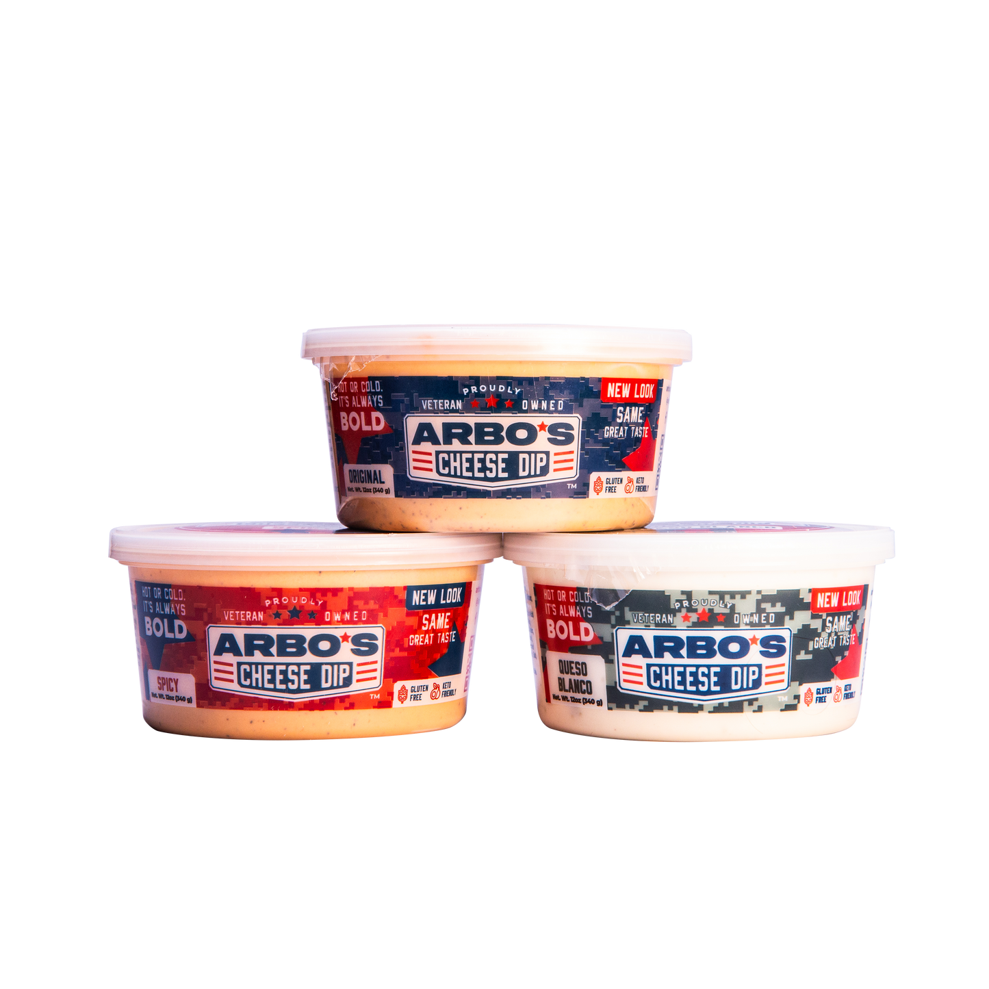 3-Pack Variety, Arbo's Cheese Dip